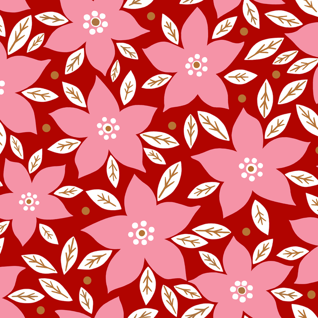 Pointsettia Elegance by Mia Presley