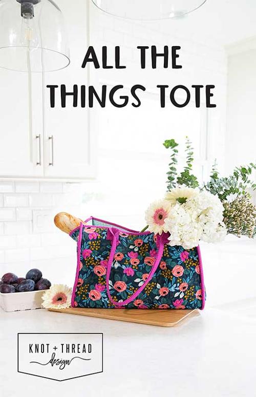 All the Things Tote by Knot & Thread