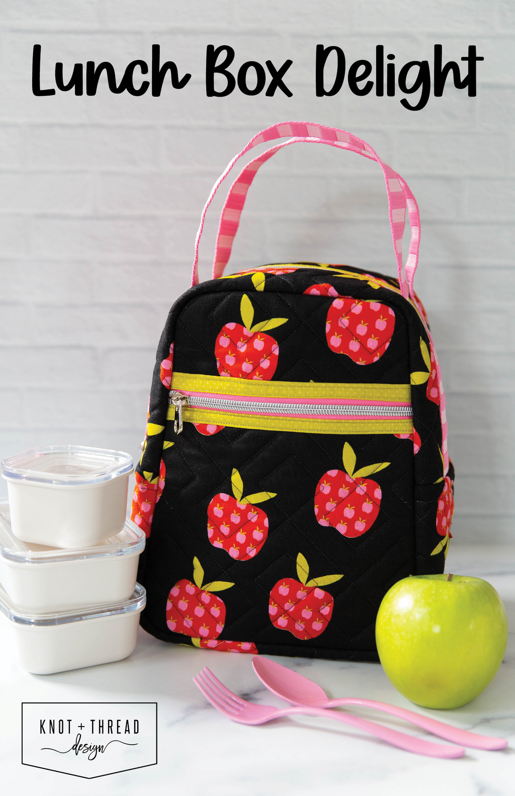 Lunch Box Delight Paper Pattern by Knot & Thread