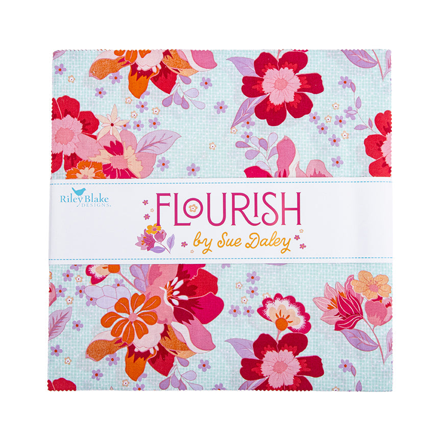 Flourish 10" Layer Cake by Sue Daley