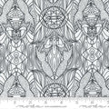 Nocturnal: Hidden Foxes | Moon  by Gingiber for Moda