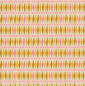 Fairground Stripes Gold/Pink, Summer Fair by Liberty Fabrics