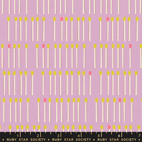 Wisteria Meet Your Match, Lofi Linens by Rashida Coleman-Hale for Ruby Star